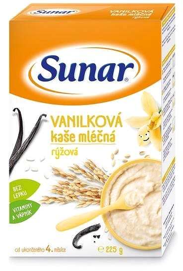 Mléčná kaše Sunar vanilková kaše mléčná rýžová 6× 225 g ...
