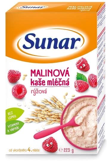 Mléčná kaše Sunar malinová kaše mléčná rýžová 6× 225 g ...