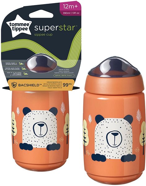 Tanulópohár Tommee Tippee Superstar 12m+ Red, 390 ml ...