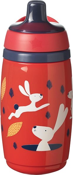 Thermo bögre Tommee Tippee Superstar sport 12m+ Red, 266 ml Képernyő