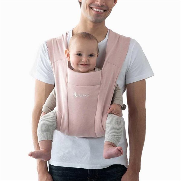 Nosič pre dieťa ERGOBABY Embrace nosič – Blush Pink Lifestyle