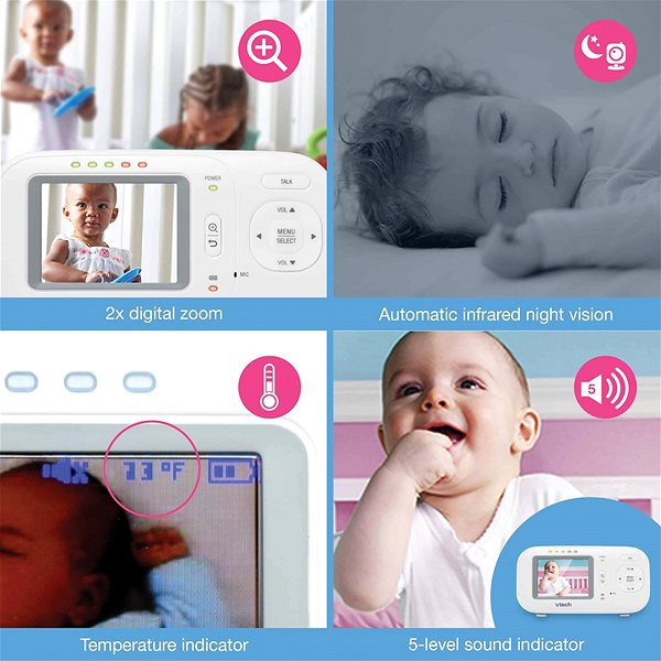 Baby Monitor VTech VM2251 Features/technology