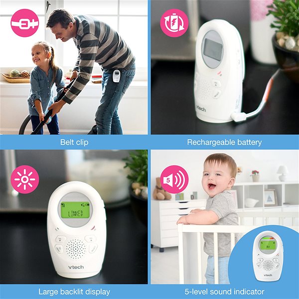 Baby Monitor VTech DM1211 Features/technology