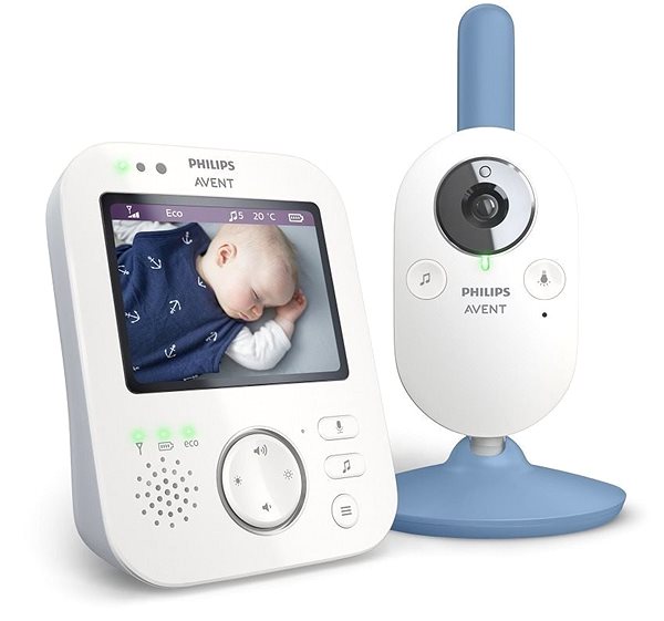 Baby Monitor Philips AVENT Baby video monitor SCD845/52 ...