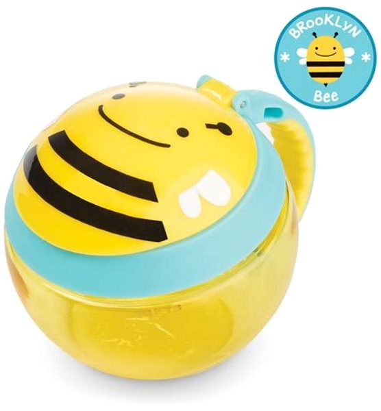 Snack Box Skip Hop Zoo Cookie Cup - Bee Lateral view