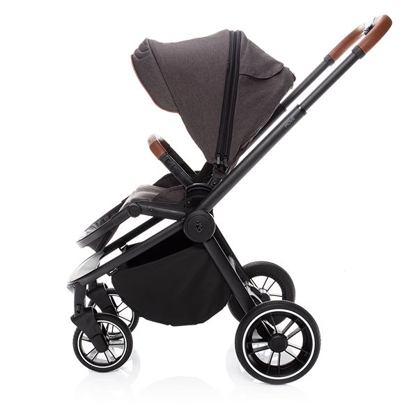 Baby Buggy Zopa Move Rocky Grey / Black Lateral view