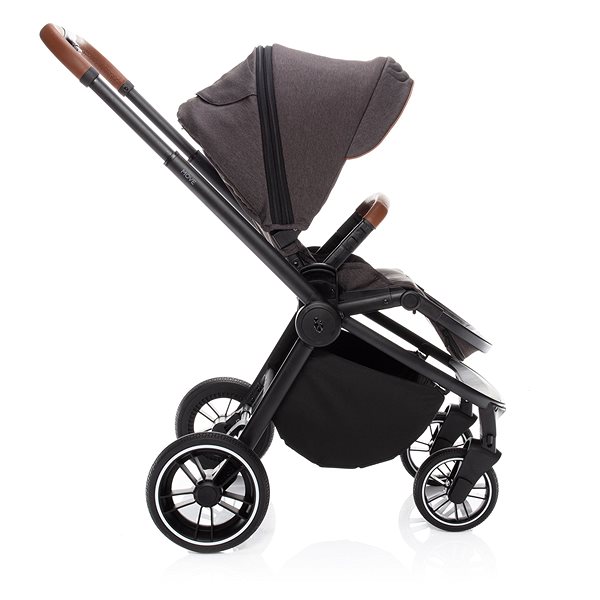 Baby Buggy Zopa Move Rocky Grey / Black Lateral view
