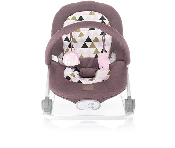 Baby Rocker Zopa Relax Pink Triangles Screen