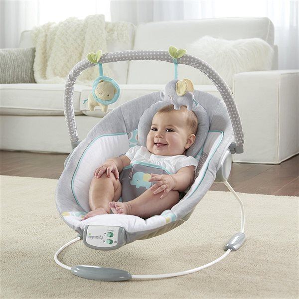 Baby Rocker Ingenuity Deckchair with Morrison Melody up to 9kg Lifestyle