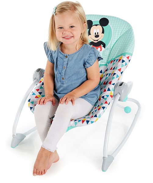 Baby Rocker Bright Stars Swing Vibrating Rocker MICKEY MOUSE up to 18kg Lifestyle