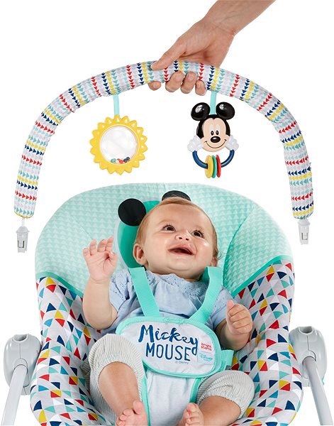 Baby Rocker Bright Stars Swing Vibrating Rocker MICKEY MOUSE up to 18kg Accessory