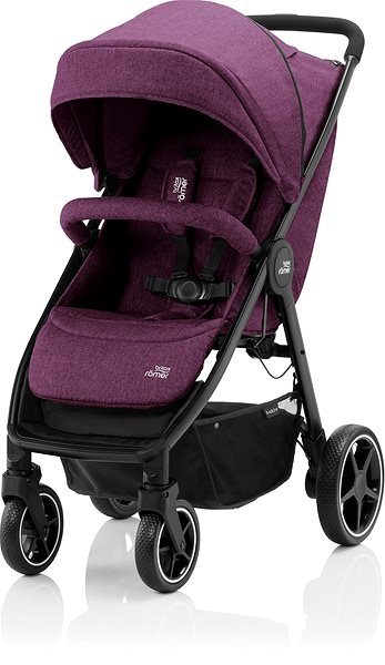 Baby Buggy Britax Römer B-Agile M - Wine Lateral view