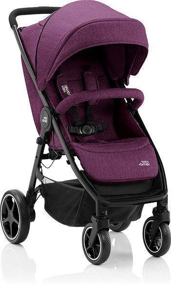 Baby Buggy Britax Römer B-Agile M - Wine Lateral view