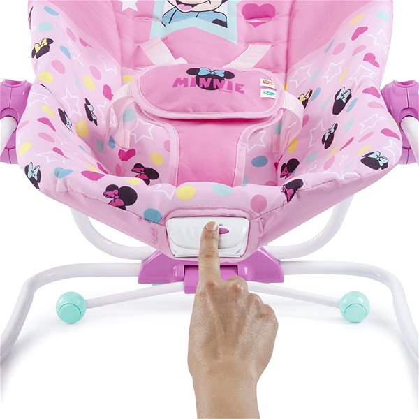Baby Rocker Disney Baby Minnie Mouse Rocker Stars & Smiles Baby 2019 Features/technology