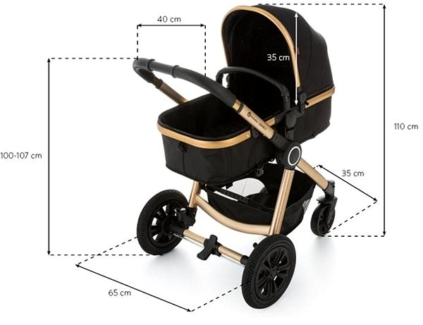 Baby Buggy Petite & Mars Grand II Golden Ebony 2-in-1 2020 Technical draft