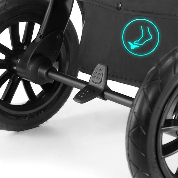 Babakocsi Kinderkraft 3 az 1-ben XMOOV 2020 Denim Jellemzők/technológia