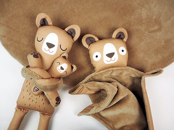 Sleepy Ababu Teddy Bear .