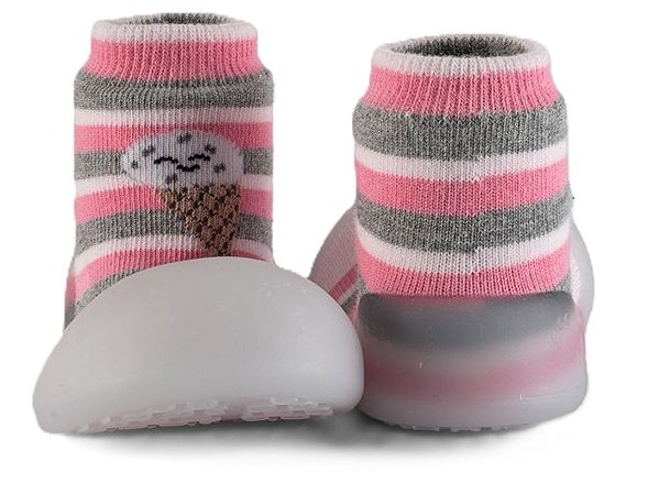 Chameleon Sock booties Icecream size 115 .