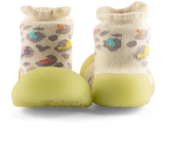 Chameleon Sock Booties Leopard size 115 .