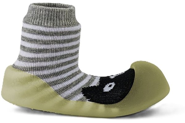 Chameleon Sock Booties Bear Black size 115 .