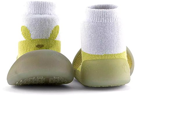 Chameleon Sock Booties Avocado Rabbit size 115 .