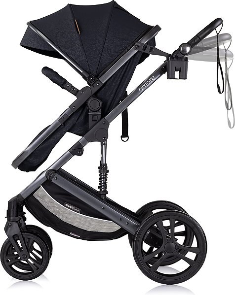 Baby Buggy CHIPOLINO Combined stroller Amore 2in1 Blackberry ...
