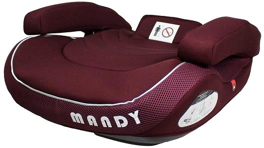 Autosedačka Cappa Maxma Mandy Isofix dětská autosedačka 15 – 36 kg červená ...