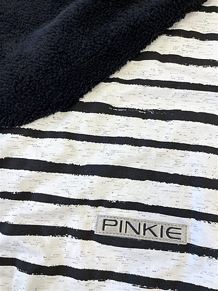 Deka Pinkie-deka so sťahovaním Pinkie Stripe White ...