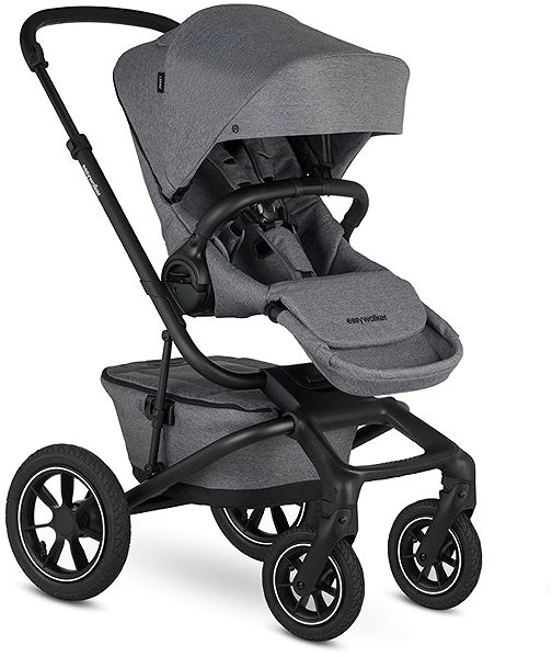 Baby Buggy EASYWALKER Combination pushchair Jimmey Iris Grey XXL AIR + RWS ...