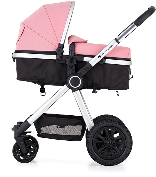 Baby Buggy PETITE&MARS Grand II Platinum Pink 2in1 Combination Stroller ...