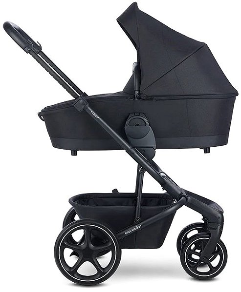 EASYWALKER Harvey5 Midnight Black XXL RWS pushchair.