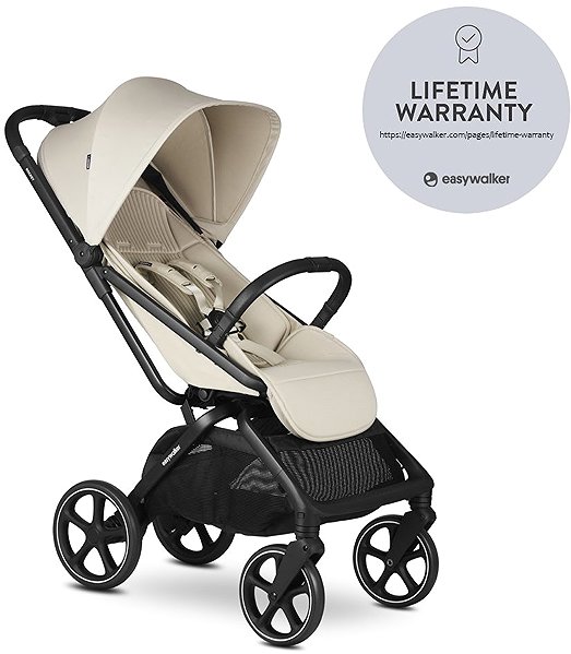 Baby Buggy EASYWALKER Rockey L, Sports Stroller, Bright Taupe ...