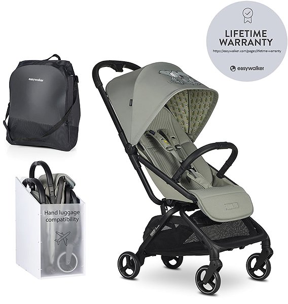 Baby Buggy EASYWALKER Rockey S, sports stroller, Peanuts Iconic ...