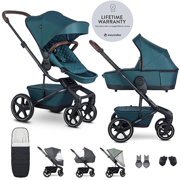 Baby Buggy EASYWALKER Harvey5 Premium Jade Green XXL RWS ...
