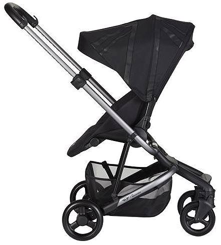 EASYWALKER MINI Oxford Black pushchair.