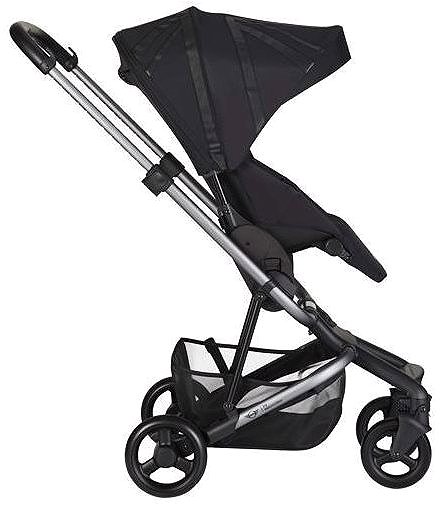 EASYWALKER MINI Oxford Black pushchair.