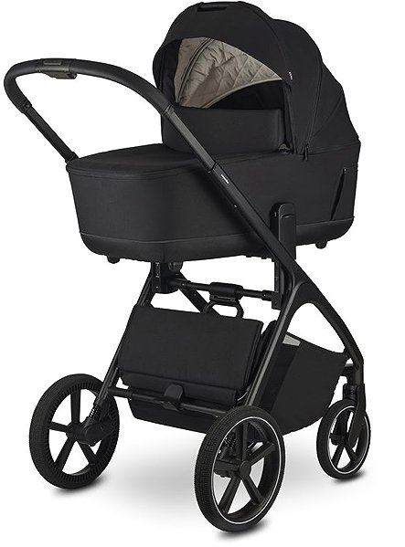 EASYWALKER Zoey Pure Black pushchair.