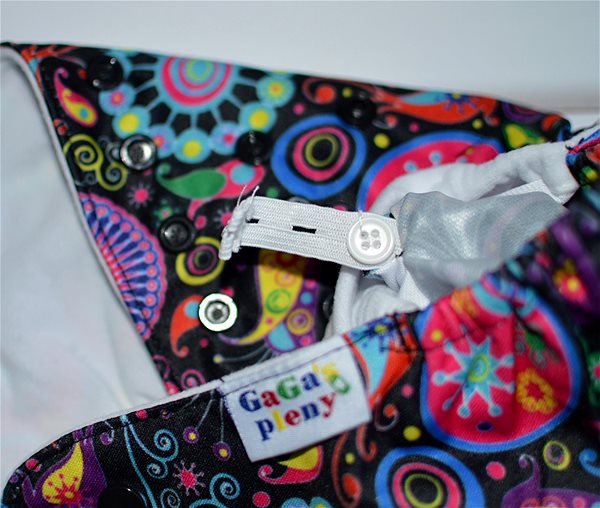 Diaper panties Cloth diaper All in One Peacock .