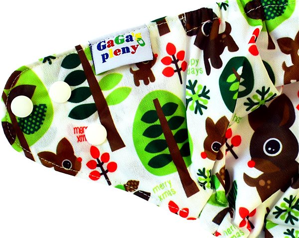 Diaper panties Cloth diaper All in One Forest .