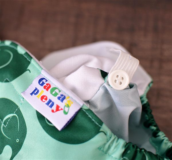 Diaper panties Cloth diaper All in One Elephant Velcro .