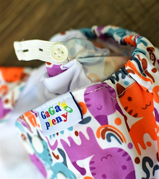 Diaper Panties Cloth Diaper All in One coloured Cats .