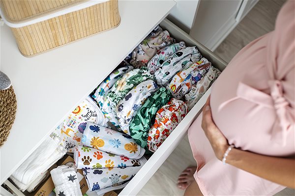All in One Zoo Cloth Diaper Panties .