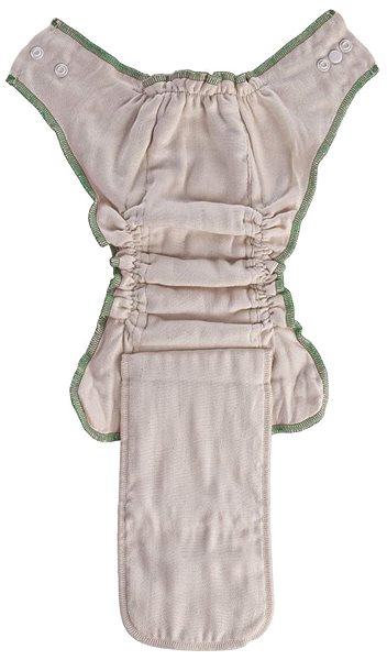 KIKKO XKKO Organic Natural XL diaper panties.