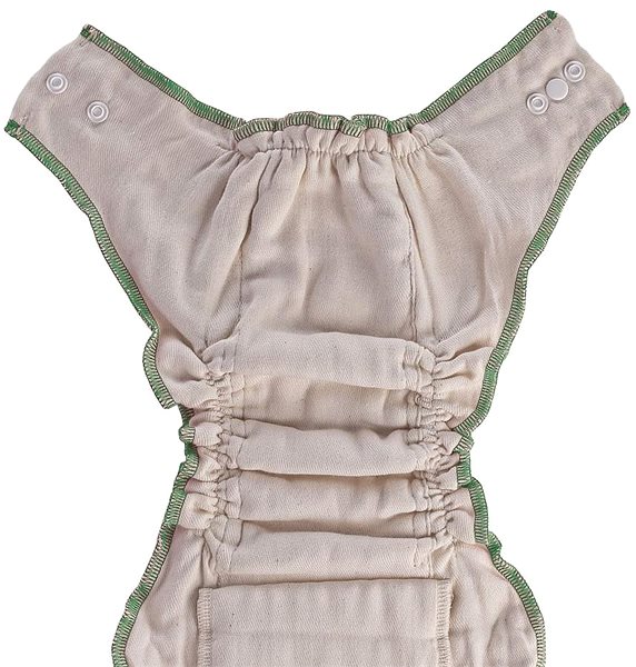KIKKO XKKO Organic Natural XL diaper panties.