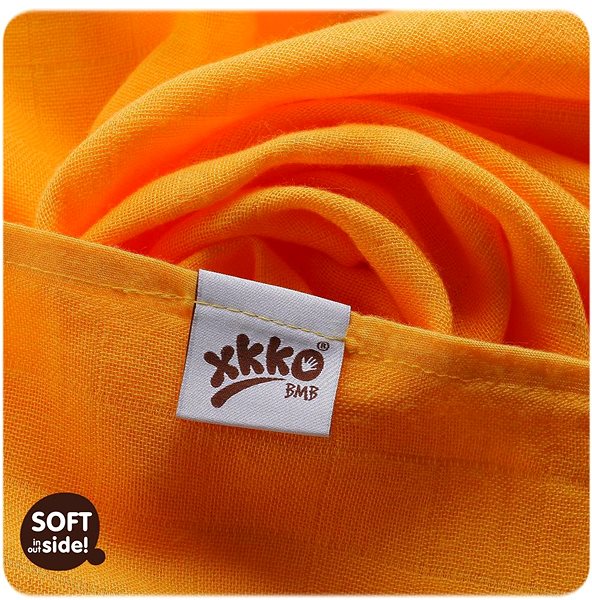 Mosható pelenka XKKO bambusz pelenkák 70×70 - Magenta Choco Mix, 3 db ...