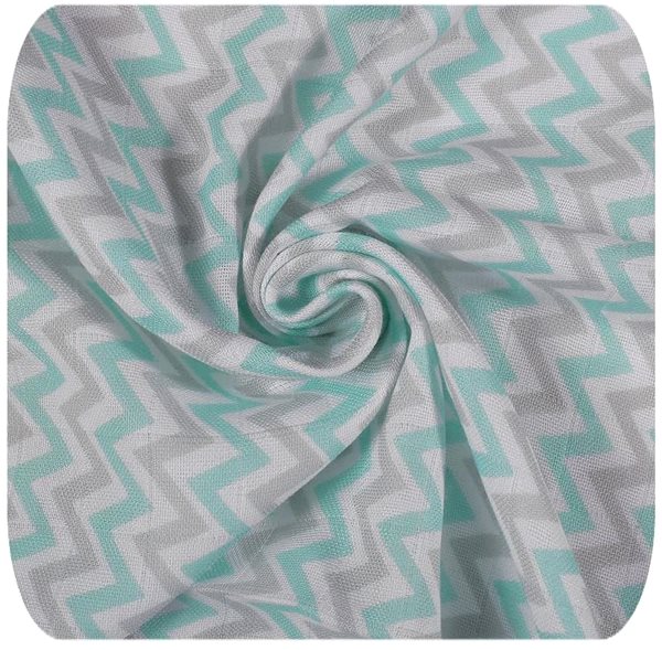 Mosható pelenka XKKO bambusz pelenkák 70×70 - Scandinavian Mint Mix, 3 db ...