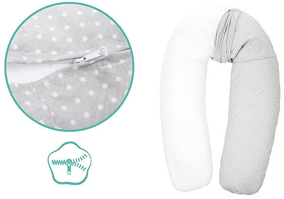 Szoptatós párna Fillikid Szoptatós párna Dots Grey ...