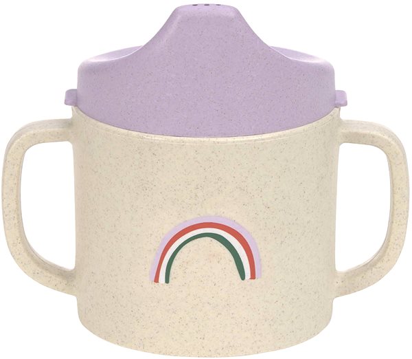 Tanulópohár Lässig Sippy Cup PP/Cellulose Happy Rascals Heart lavender ...