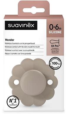 Cumi Suavinex Wonder SX Pro, fiziológiai, 0-6 hónapos kor között, Gray Clouds ...