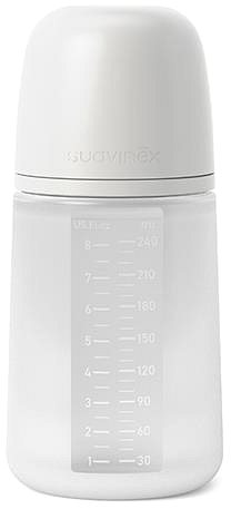 Dojčenská fľaša Suavinex Colour Essence M 240 ml biela ...